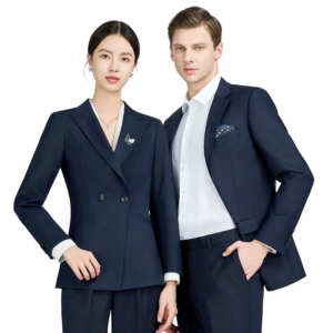 Government Bank Waterproof Casual & Professional Woven Office Uniform