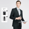 Black Men's and Women's Casual Small Suit Office Uniform - Image 5