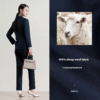Bank Work Clothes Classy 100% Pure Wool Women's Business Suit Office Uniform - Image 5