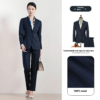 Bank Work Clothes Classy 100% Pure Wool Women's Business Suit Office Uniform - Image 2