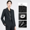 Company Collar Government Black Men's and Women's Professional Wool Suit Office Uniform - Image 4