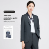 Government Civil Servant Outerwear Gray Color Elegant Wool Polyester Suit Office Uniform - Image 6