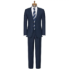 Men's Classy Single-Breasted Suit Formal Business Outwear Office Uniform
