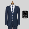 Men's Classy Single-Breasted Suit Formal Business Outwear Office Uniform - Image 7