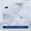 Government Civil Service White Shirt 100% Long-Staple Cotton Dress Shirt - Image 3