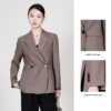 Women's Match Petites Loose Suit Women's Casual Suit Office Uniform - Image 4