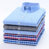 Men's Dress Shirt New Arrival Anti-Wrinkle Oxford White Casual Long Sleeve Clothing  Spring shirt