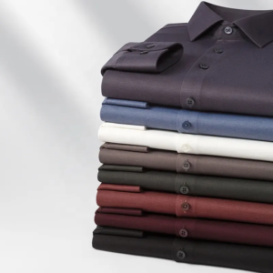 Casual Flannel General Cut Series Men's Cashmere Shirt Work Solid Shirt