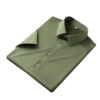 Men's Pure Color Casual Business Cotton Short-Sleeved - Image 7