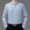Famous Brand Dad Satin Men's Casual Satin High-End Cashmere Shirt Long Sleeves - Image 4