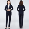 Business Formal Wool Suit Professional Work Vest Two-Piece Set for Hotels - Image 4