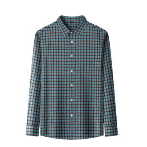Luxury Business Class Brand Accessible Business Casual Clothing Men's Casual Plaid Shirt