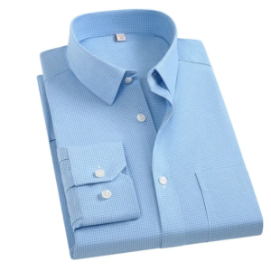 Flap Pocket Ready-to-Wear Classy Work Clothes Professional Workwear Shirt Long Sleeves