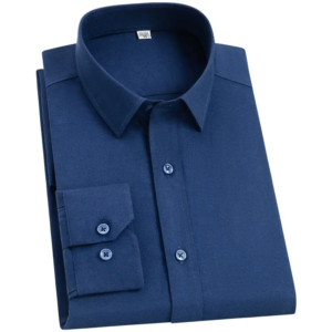 Casual Business Casual Non-Iron Men's Classic Plaid Long Sleeves