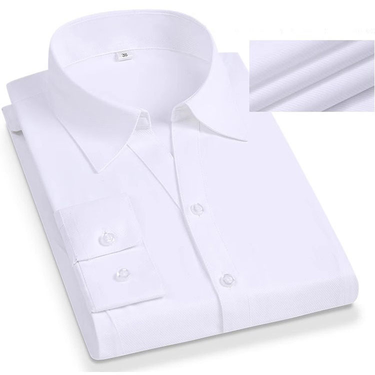 Long Sleeves Workwear Clothing Professional V-Neck White Shirt for Women