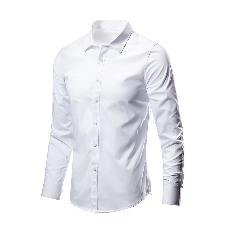 Business Formal Wear Men's Women's Long Sleeve Shirt for Hotels