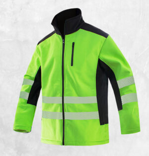 Factory Supply High Visibility Workwear Reflective Work Jacket - Image 7