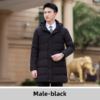 Hotels Sales Department Winter Winterdown Mid-Length Work Jacket Winter jacket - Image 6