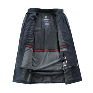 Luxurious Removable Liner Medium Long Size Men's Windbreaker