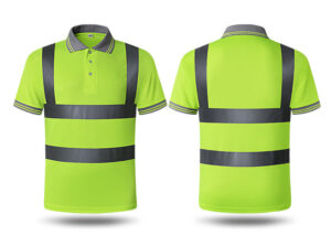 Workwear Reflective Polo shirt - Image 3