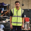 Workwear Reflective Composite Polar Fleece Vest V006 - Image 2
