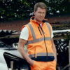 Workwear Reflective Composite Polar Fleece Vest V006 - Image 4