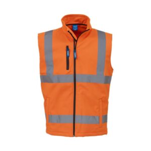 Workwear Reflective Composite Polar Fleece Vest V006