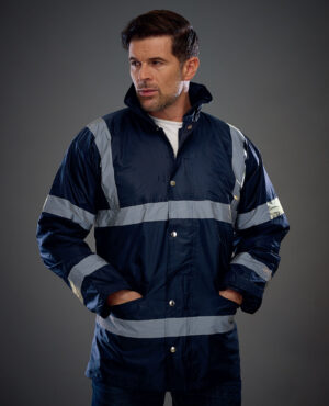 Factory Supply Reflective Safety Jacket 301 - Image 2
