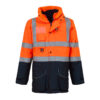 Factory Supply Reflective Safety Workwear Coverall Jacket 711 - Image 4