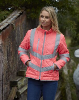 Factory Supply Reflective Safety Workwear Jacket 302 - Image 8