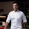 Cafe Shop Bakery Waiter Attire Made Work Uniforms Chef clothes