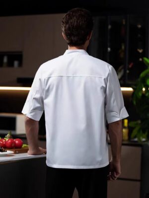Cafe Shop Bakery Waiter Attire Made Work Uniforms Chef clothes - Image 6