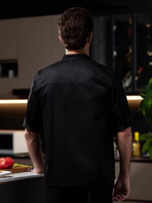 Cafe Shop Bakery Waiter Attire Made Work Uniforms Chef clothes - Image 2