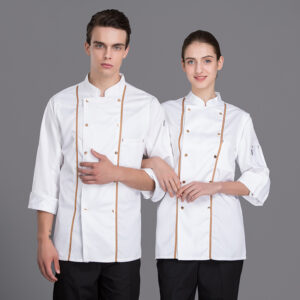 Cafe Shop Bakery Unisex Hotel Chef Long Uniform Chef clothes