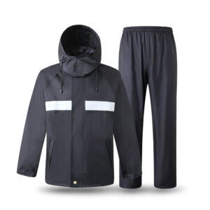Factory Supply Reflective Raincoat 204