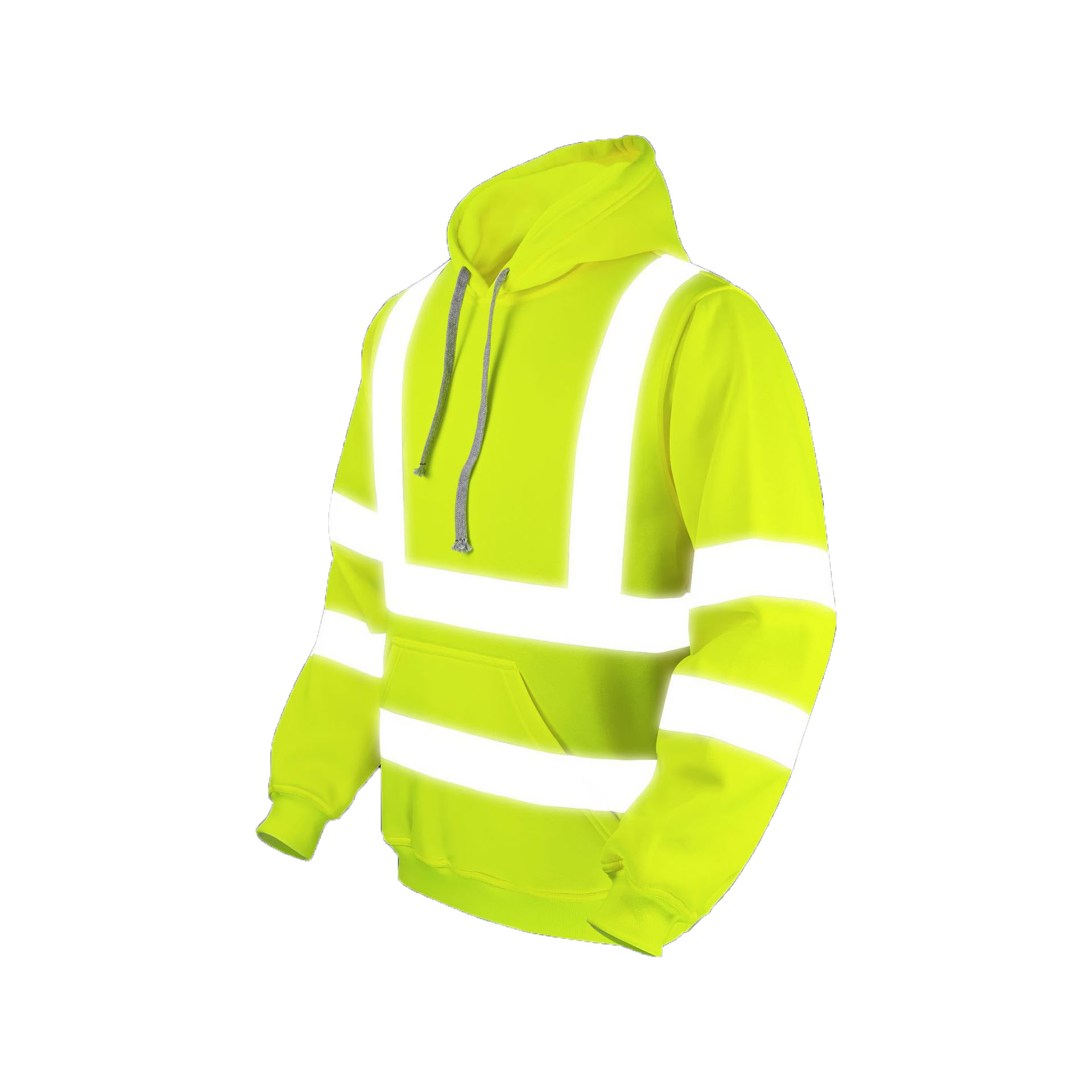 Winter Reflective Zipper Hooded