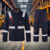 Wholesale Durable Polyester Cotton Long Sleeve Workwear Set - Image 6